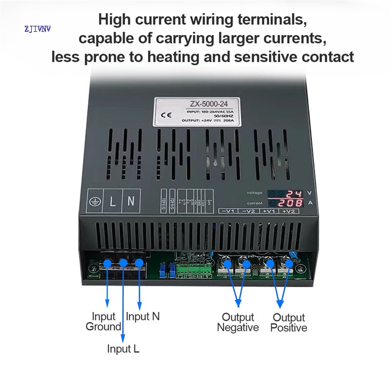5000W small volume high-power switch power supply with