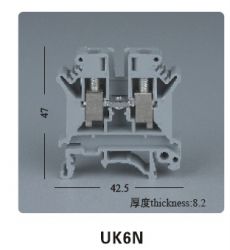 UK-6N  UK系列通用接线端子